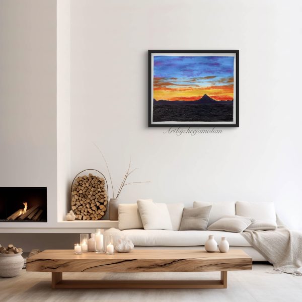 Textured Mt. Tabor Sunrise